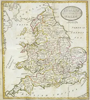 A map of England and Wales