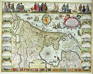 Images Dated 27th February 2025: Map of Holland