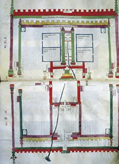 Theology Prints: Map of the Temple of Jerusalem