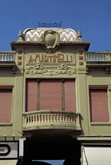 High Section Prints: Martinelli bathing establishment, Viale Regina Margherita, Viareggio, Tuscany, Italy