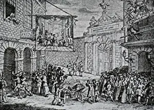 Masquerade Prints: A masquerade, a precursor Opera show