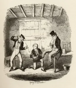 Pickpockets Prints: Master Bates explains a professional technicality, from The Adventures of Oliver