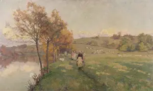 Alfred Parsons Prints: Meadows by the Avon