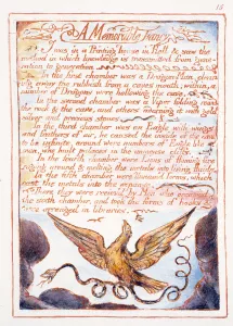 A Memorable Fancy, text and illustration from The Marriage of Heaven and Hell A Memorable Fancy, text and illustration from The Marriage of Heaven and Hell