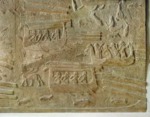 Slavery Prints: Men transporting cedar