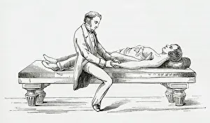Shoulder Prints: Method of reducing dislocation of the shoulder by the heel in the armpit