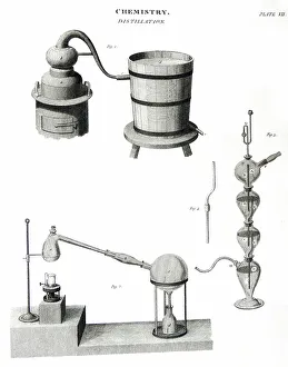 Distillation Prints: Methods of condensing the producing of distillation