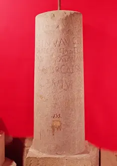 Marker Prints: Milliary column (stone)