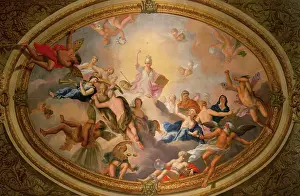 Antonio Verrio Prints: Minerva surrounded by the Arts and Sciences