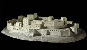 Tenth Century Prints: Model of the Krak of the Knights