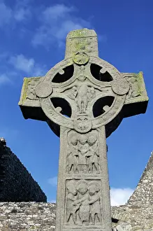 Blue Sky Prints: Monolithic high crosses (Cross of Scriptures) in the monastery