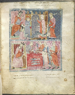 Images Dated 2009: Moses and Aaron before Pharaoh