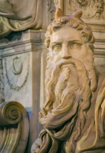 Julius Prints: Moses (marble)