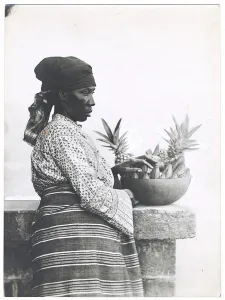 Mrs Harding, who walks 30 miles daily, c.1920 (gelatin silver print) Mrs Harding, who walks 30 miles daily, c.1920 (gelatin silver print)