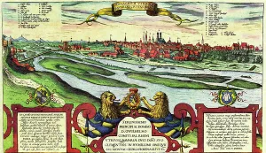 Hogenberg Prints: Munich, Munchen, Germany
