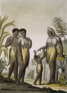 Natives of Cazegut, West Africa, c.1820s-30s (coloured engraving) Natives of Cazegut, West Africa, c.1820s-30s (coloured engraving)