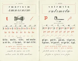 Lecture Prints: New practical method of reading, c.1930 (print)