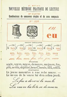 Lecture Prints: New practical method of reading, c.1930 (print)