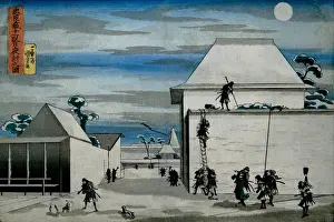 Utagawa School Prints: The Night Attack