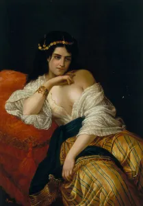 Ethnic Traditional Prints: Odalisque