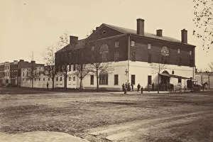 Old Capitol Prison, Washington, c.1864 (albumen print mounted on wove paper) Old Capitol Prison, Washington, c.1864 (albumen print mounted on wove paper)