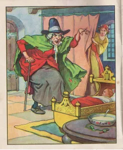 Max Oppenheimer Prints: The old witch (litho)