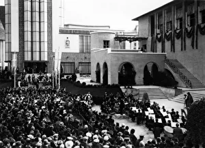 Open Air Theatre, French Pavilion, Paris World fair, 1937 (b/w photo) Open Air Theatre, French Pavilion, Paris World fair, 1937 (b/w photo)
