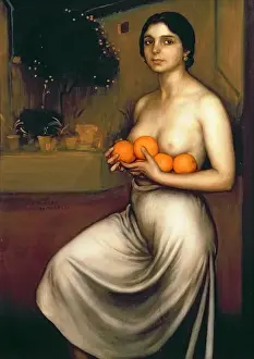 Julio Romero De Torres Prints: Oranges and Lemons