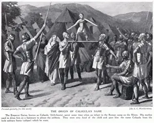 A.C. Weatherstone Prints: The origin of Caligulas name