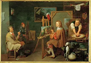 Master Of The Prado Redemption Prints: Painter's study