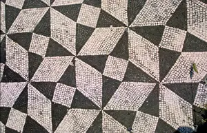 Tiled Prints: Patterned flooring (mosaic)