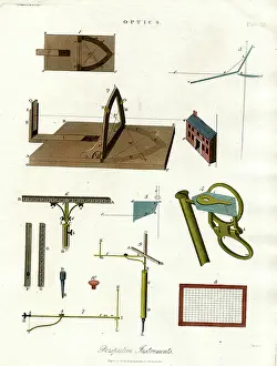 Optics Prints: Perspective Instruments, 1810 (print)