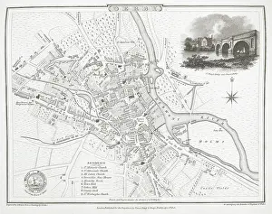 Derby Prints: A plan of Derby