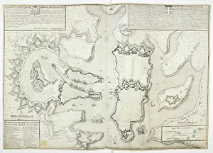 A plan of the fortification of Malta