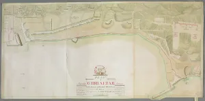Gibralter Prints: A plan of Gibraltar
