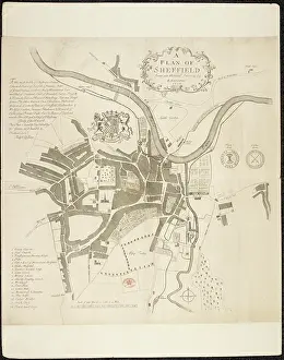 Sheffield Prints: A plan of Sheffield
