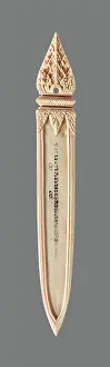 Images Dated 10th August 2025: Pointer for reading Buddhist sutras, 19th
century (Ivory and pigment)