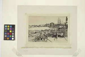 James Abbott McNeill Whistler Prints: The Pool (etching)