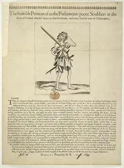 Destitute Prints: Poor soldier