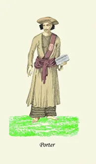 Asiatic Prints: Porter