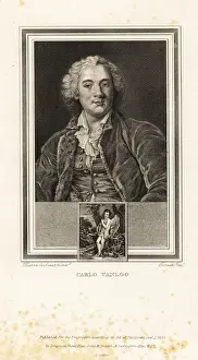 Amor Prints: Portrait of Charles-Andre van Loo