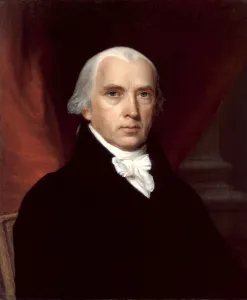 Portrait of James Madison, 1816 (oil on canvas) Portrait of James Madison, 1816 (oil on canvas)
