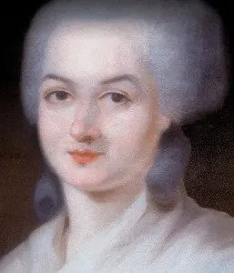 Abolitionism Prints: Portrait of Olympe de Gouges (pastel on canvas)