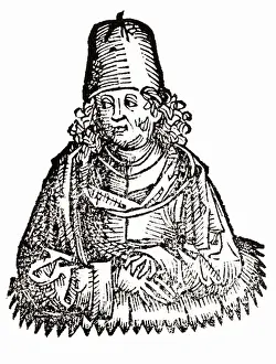 Hands Clasped Prints: Portrait of Pliny Elder