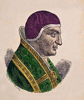 Portrait of the Pope Agapet II (Agapit or Agapetus or Agapito) (946-955) Portrait of the Pope Agapet II (Agapit or Agapetus or Agapito) (946-955)