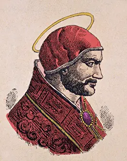 Portrait of the Pope Anastase Ier (Anastasius, Anastasio) (399-401) Portrait of the Pope Anastase Ier (Anastasius, Anastasio) (399-401)