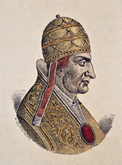 Portrait of the Pope Benoit IX (benedetto, Benedict or Benedictus) (1032-1044) Portrait of the Pope Benoit IX (benedetto, Benedict or Benedictus) (1032-1044)