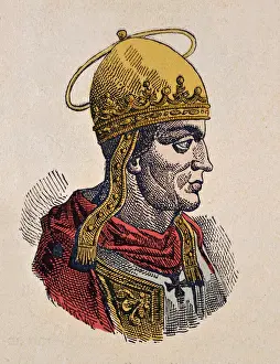 Portrait of the Pope Hilaire (Hilarius or Hilarus, Hilary or Ilario) (461-468) Portrait of the Pope Hilaire (Hilarius or Hilarus, Hilary or Ilario) (461-468)