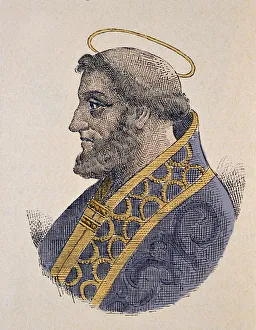 Portrait of the Pope Serge Ier (Sergius or Sergio I) (687-701) Portrait of the Pope Serge Ier (Sergius or Sergio I) (687-701)