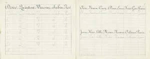 Ecriture Prints: Principles of round and application: big and medium